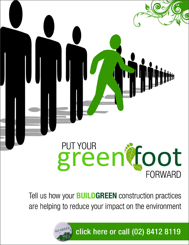 Green Foot Forward Ad