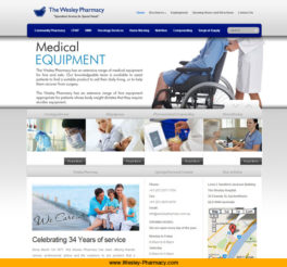 Wesley Pharmacy Website