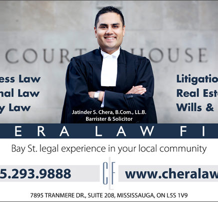 Chera Law Firm Ad Design