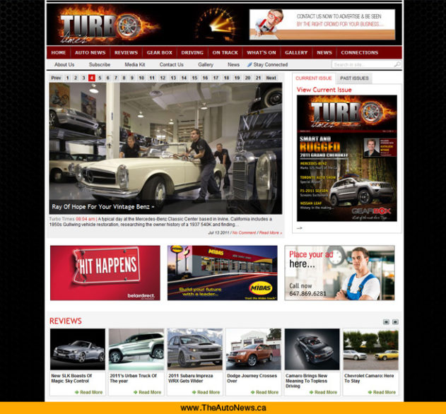 Turbo Times Website