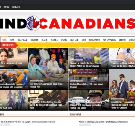 Indo Canadians Website