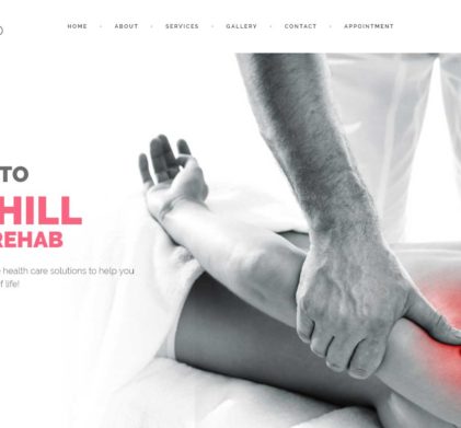 Westhill Physio Website